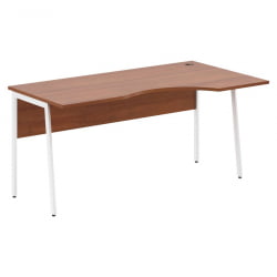 Стол эргономичный правый IMAGO Plus СА-1P(Пр) Орех французский Белый