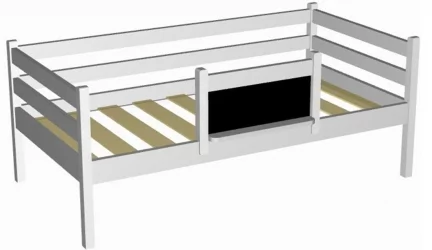 Бортик для деткой кровати RooRoom VK-55с Серый