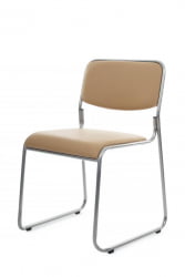 Компьютерное кресло Nix RCH OMKL-02 Бежевый/Металл окрашенный Хром