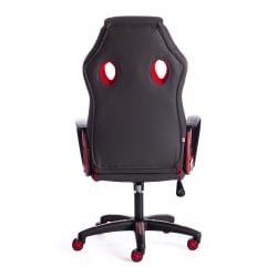 Кресло RACER кож/зам/ткань, металлик/красный, 36/08