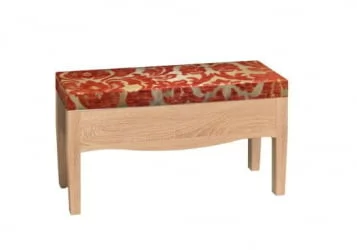 Пуф ADELE 50 Дуб Сонома/Venzel Coral (спальня)