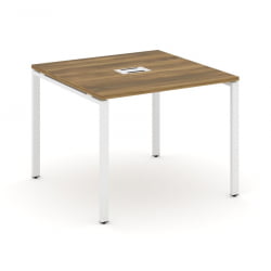 Стол переговорный (1 столешница) CONCEPT CN.PRG-011 Сандал Янтарный Белый