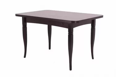 Стол раскладной Ялта-2 с резными опорами Венге Анкор темный