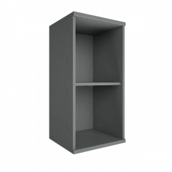 Стеллаж низкий узкий Riva А.СУ-3 Серый