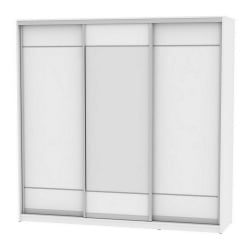 Шкаф-купе B-230х235х60-1(Белый-D7D8D7)