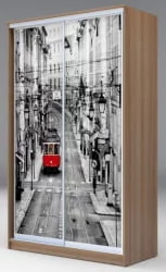 Шкаф-купе Хит-23-17-77 Лондон Ясень шимо темный