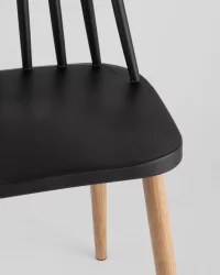 Стул пластиковый Морган Черный