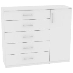 Комод Калисто(К41)1147х1352х468ручкарейлинг160мм(Белый) / Калисто(K41)1147х1352х468ручкарейлинг160мм(Белый)