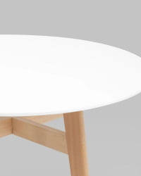 Стол Таргет Сирcле 90*90 Белый / Target Circle