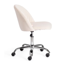 Кресло MELODY флок , молочный, 4