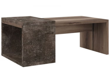 Кофейный столик B-TONE BTN36161242 Вяз Бетон темный