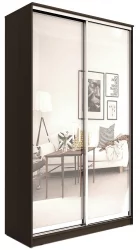 Шкаф купе 2-ух дверный Хит-24-14-55 Аруба Венге