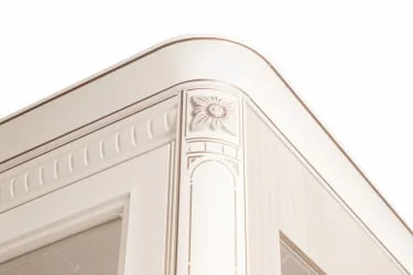 Шкаф-пенал с колоннами (левый/правый) Венеция 32.19 Сосна Астрид Ваниль