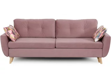 Диван-кровать Калгари-2 Стандарт Альба роза/Твинкли розовый