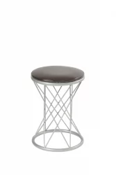 Табуретка СТ 04 металлик,винилкожа №Д1