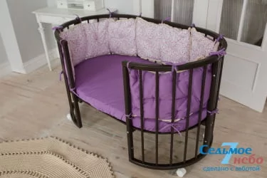 Кровать-трансформер 6-в-1 Merry Happy 01 Венге