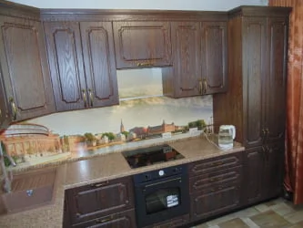 Глянцевый фартук (КОМПОЗИТ) KM 23