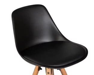 Барный стул DOBRIN RONNI Черный B-03