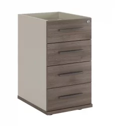 Тумба офисная New Line NLN36330531 Дуб шамони темный