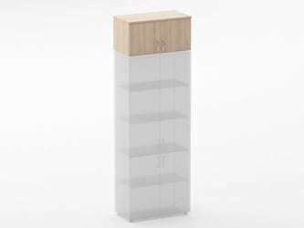 Антресоль Glassy 6.04.131 Дуб молочный