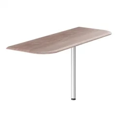 Приставка для рабочей станции WKD 166 Дуб сонома