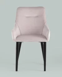 Стул Джоан велюр Светло-розовый