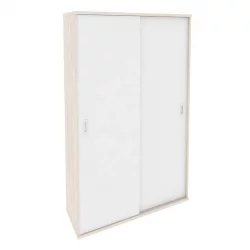 Шкаф-купе с полками ОНИКС О.СХК-1.1 Денвер Светлый/Белый / ONIX O.SHK-1.1