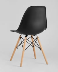 Стул Еамес Стиле ДСВ черный 4 шт. комплект (разборный каркас) / Eames Style DSW