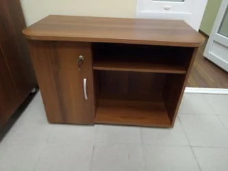 Тумба офисная Лидер 82.06 Орех Пегас