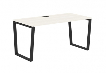 Стол письменный EDIS EVST 1580 Ясень Траун Черный