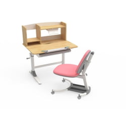 Парта школьная с полкой EUREKA ECD-XYL-80