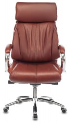 Кресло руководителя Бюрократ T-9904NSL светло-коричневый Leather Eichel