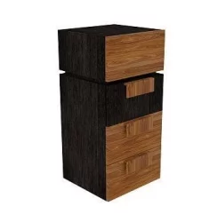 Тумба 1 Hyper Венге/Палисандр (прихожая)