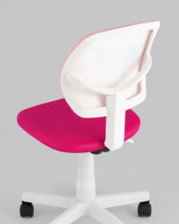 Кресло компьютерное детское ЛОЛО Unicorn пластик белый