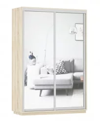 Шкаф-купе двухдверный Экспресс Дуо Экспенс 1400х2400h Дуб сонома