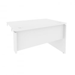 Стол-приставка правый к опорным элементам ONIX O.SPR-2.8R Белый Бриллиант
