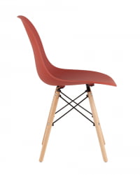 Стул Еамес Стиле ДСВ терракотовый (разборный каркас) / Eames Style DSW