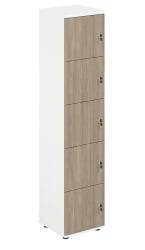 Шкаф офисный Sigma SG.818.WH.OD Белый Дуб темный