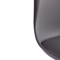 Стул барный TULIP BAR (mod. C1014H-1) пластик/дерево, 42 х 47,5 х 104 см, Grey (серый) 92717 / натуральный