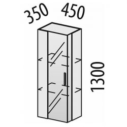 Шкаф-витрина малый (лев/прав) Джерси 601.07