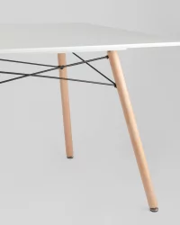 Стол Еамес ДСВ Реcтангле Белый / Eames DSW Rectangle