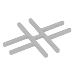 Комплект соединителей Х-образных (2шт.) R-line AP.S-XO Серый