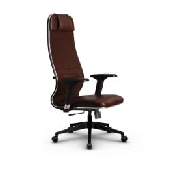 Кресло руководителя Metta L 1m 38K2/4D Комплект 8 Темно-коричневое