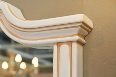 Комплект мебели для спальни Марлен №7 Кремовый белый Патина