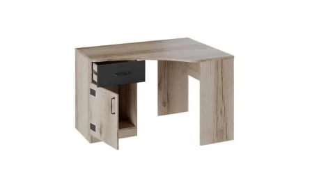 Письменный стол Окланд ТД-324.15.03 Фон Черный/Дуб Делано