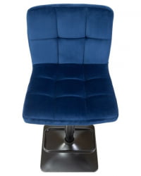 Стул барный DOBRIN DOMINIC (синий велюр (MJ9-117)) 2 шт