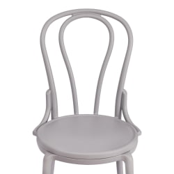 Дизайнерский стул THONET (mod. PL62) пластик, 42 x 52 x 89 см, Grey (Cерый) 09