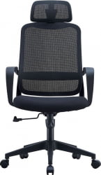 Кресло Еверпроф ЕП-820 Греи Сетка Черный / Everprof EP-820 Grey