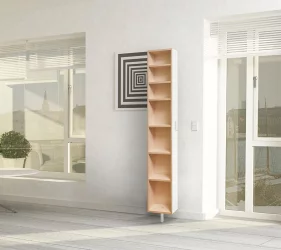 Шкаф в гостиную Зум Шелф Молочный дуб