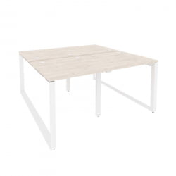 Рабочая станция на О-образном м/к ОНИКС О.МО-Д.РС-4.0.8 Денвер Светлый/Белый / ONIX O.MO-D.RS-4.0.8